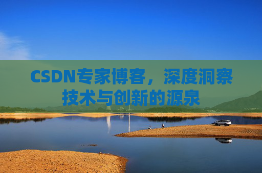 CSDN专家博客,深度洞察技术与创新的源泉